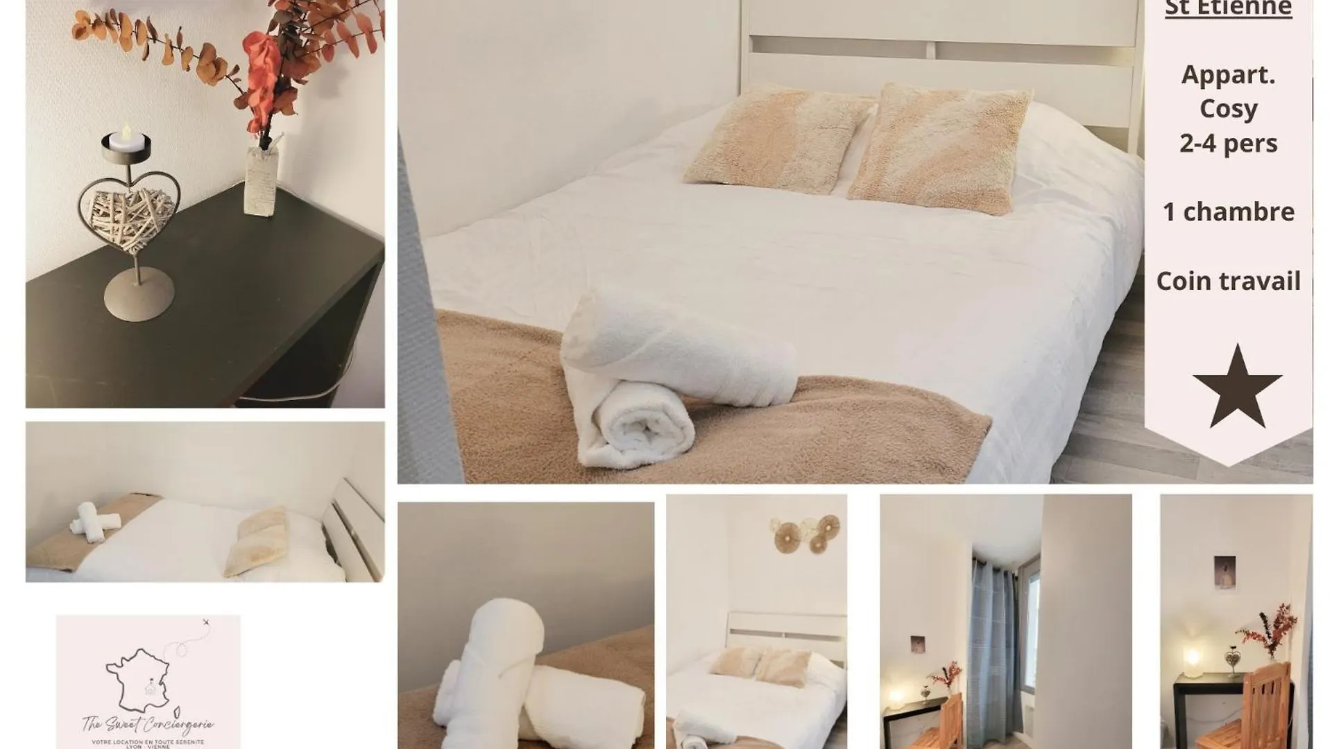 Apartment Douceur De Sainte - Appartement Cosy 2-4 Personnes Centre
